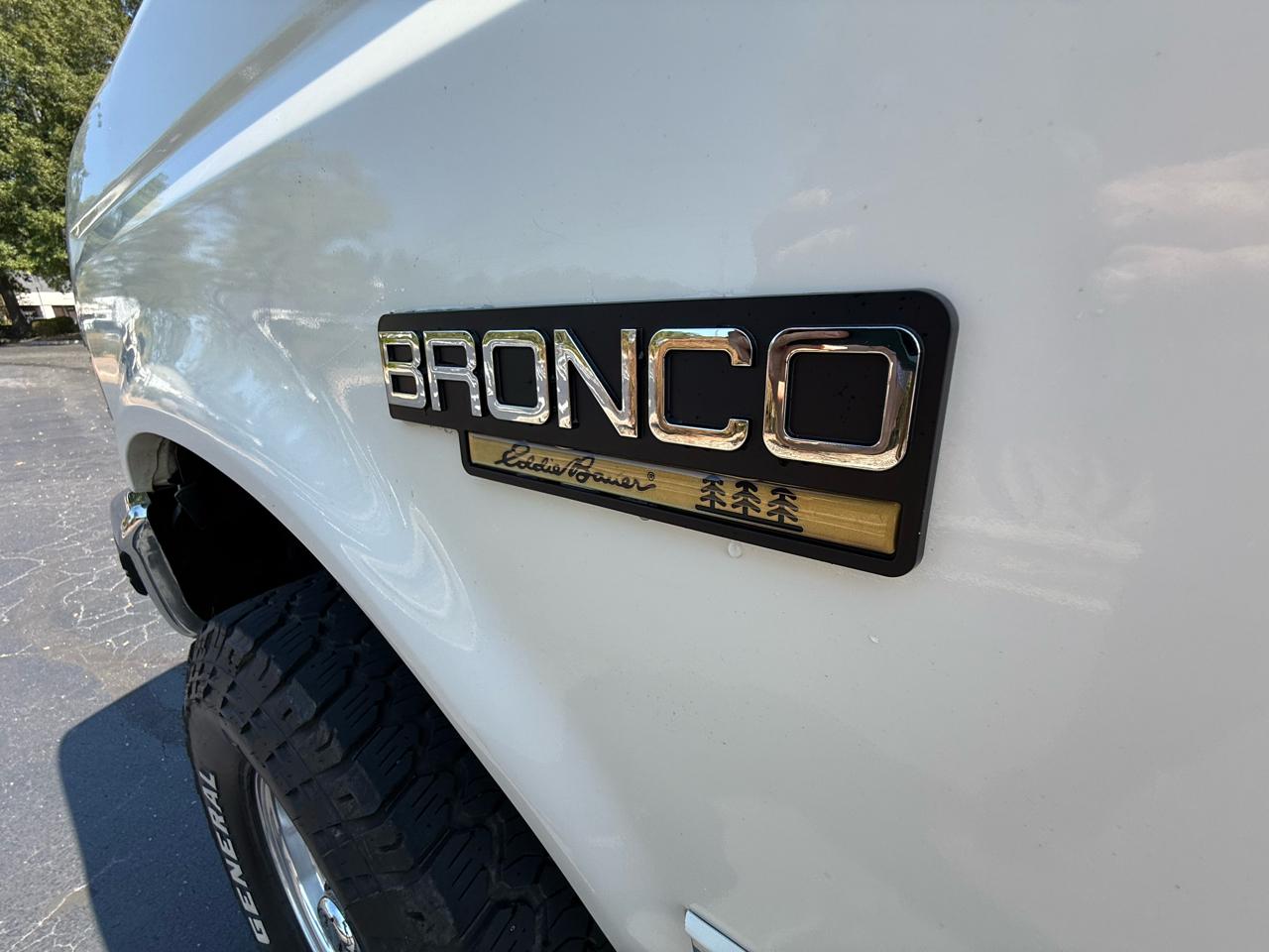 Ford Bronco 2dr Eddie Bauer 1993