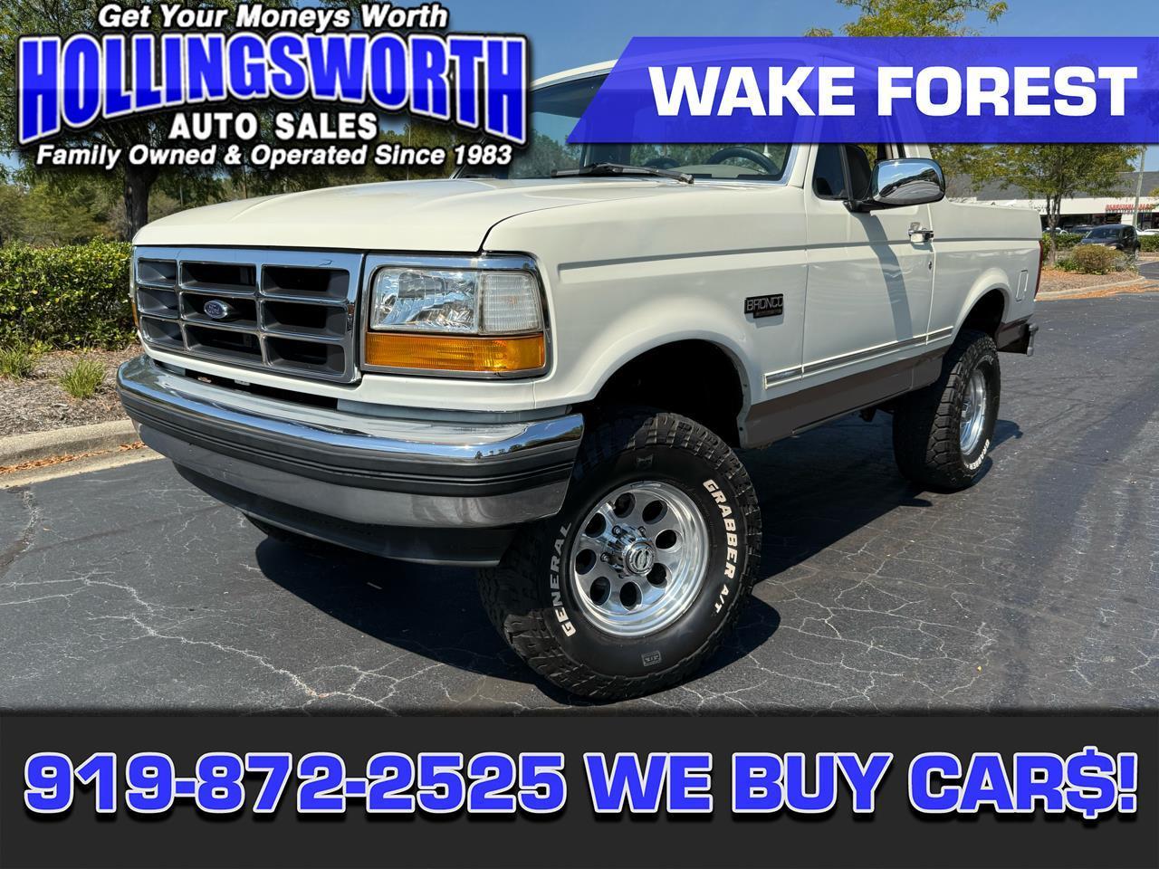 1993 Ford Bronco 2dr Eddie Bauer