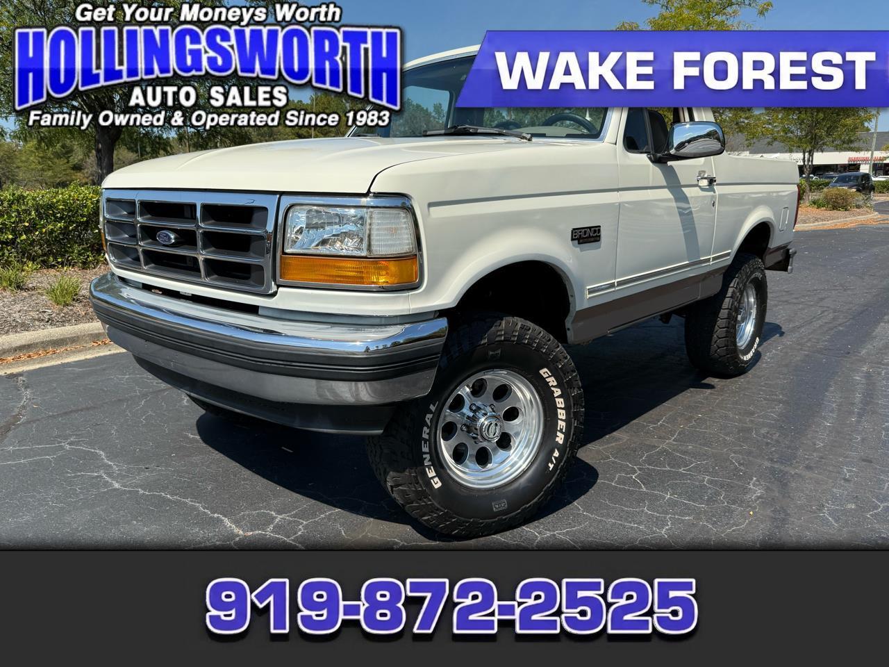 1993 Ford Bronco 2dr Eddie Bauer