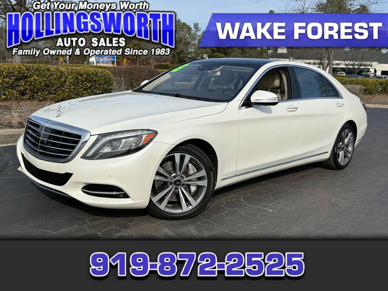 2016 Mercedes-Benz S-Class 4dr Sdn S 550 RWD