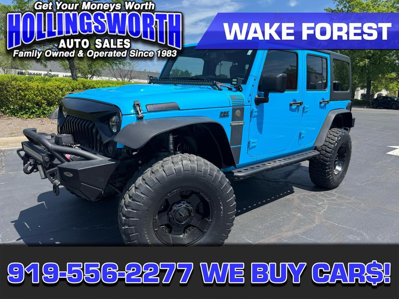 2017 Jeep Wrangler Unlimited 4WD 4dr Sport