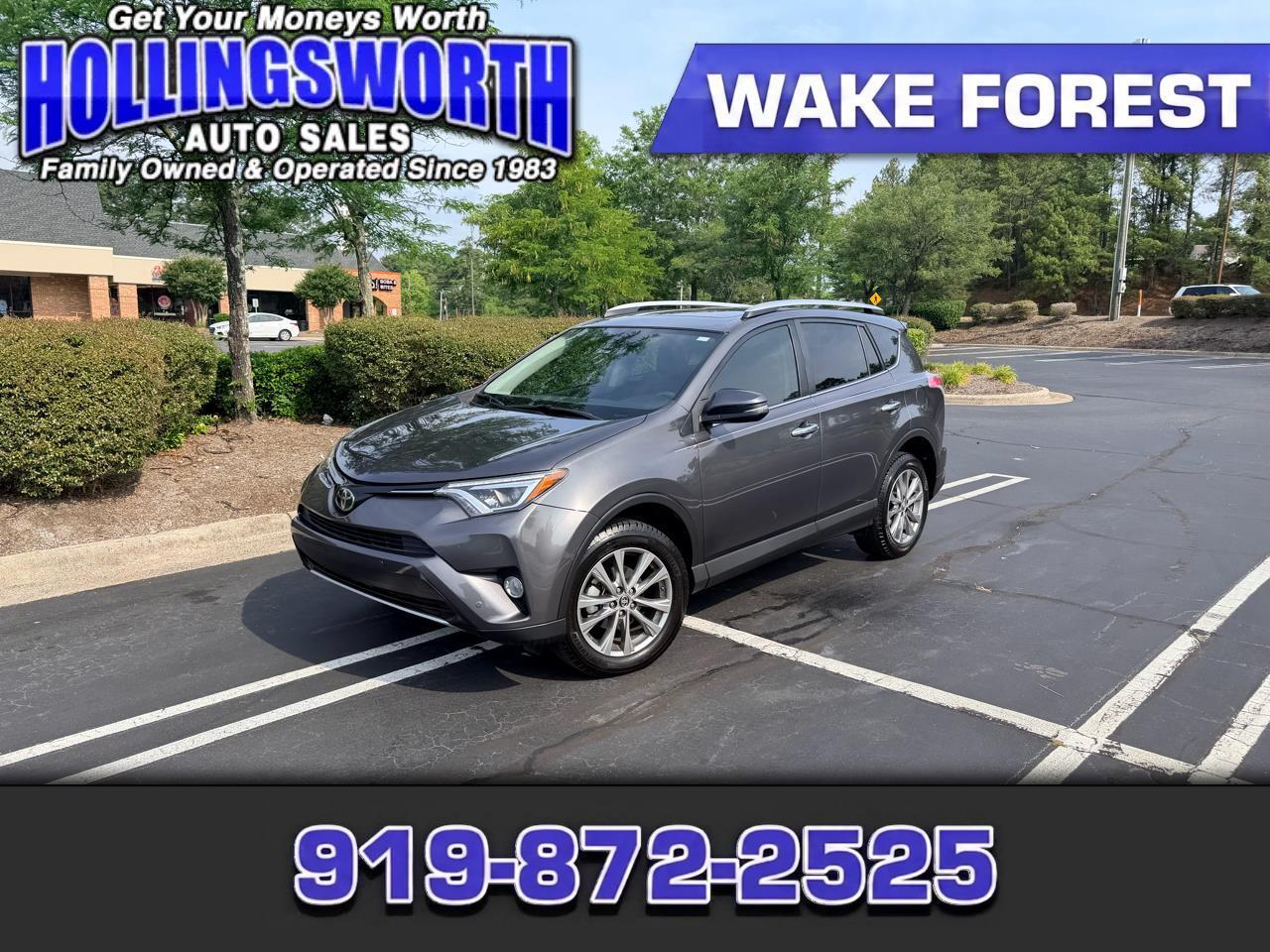 2016 Toyota RAV4 FWD 4dr Limited (Natl)