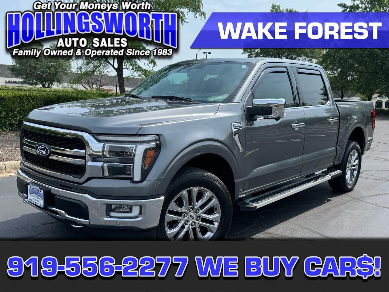 2024 Ford F-150 4WD SuperCrew 139" Lariat