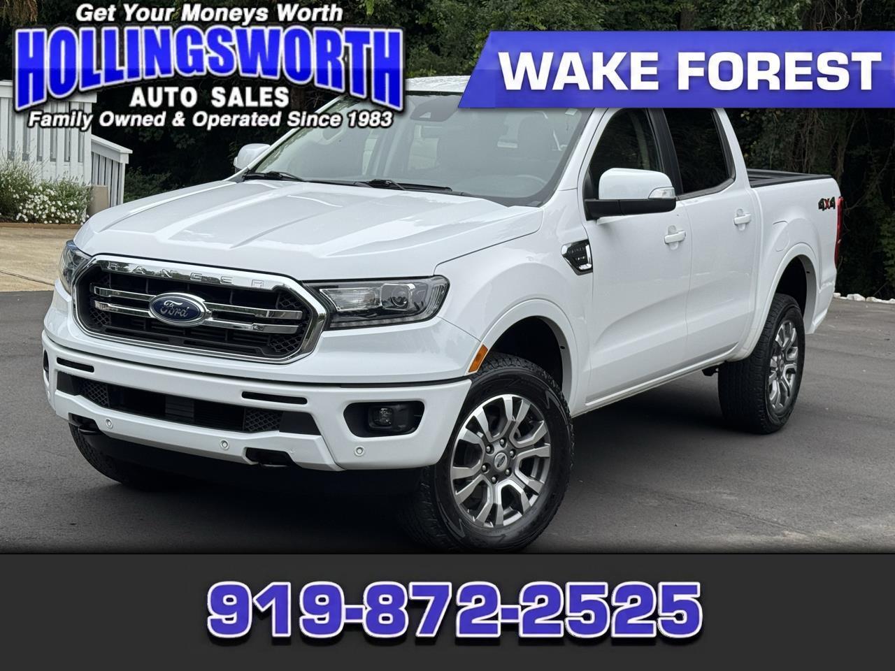 2020 Ford Ranger LARIAT 4WD SuperCrew 5' Box