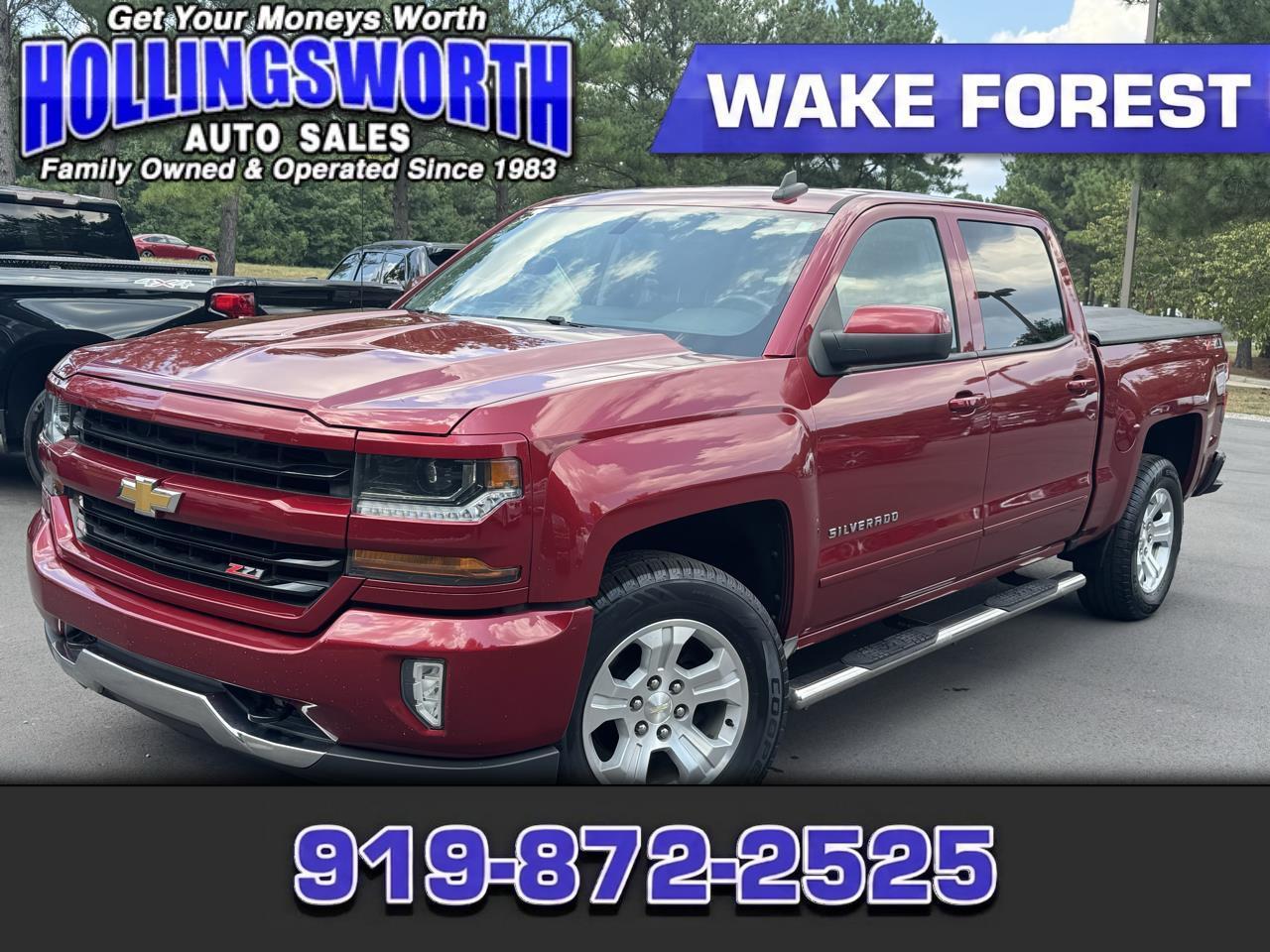 2018 Chevrolet Silverado 1500 4WD Crew Cab 143.5" LT w/2LT