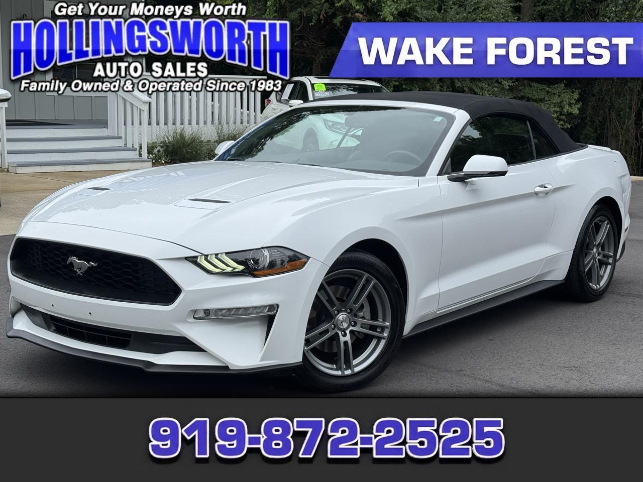 2018 Ford Mustang EcoBoost Premium RWD photo