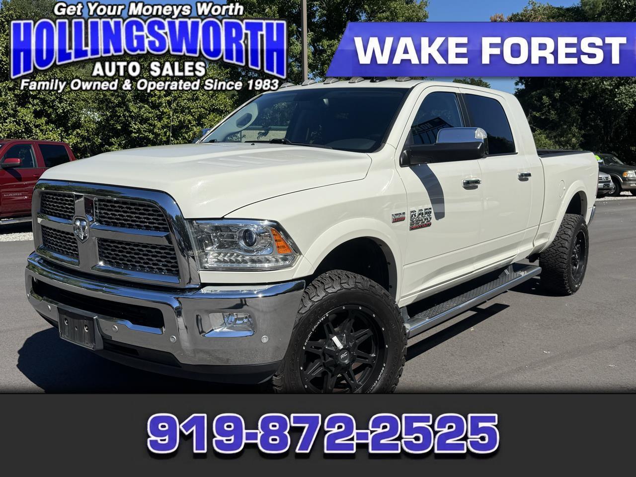 2018 RAM 2500 Laramie 4x4 Mega Cab 6'4" Box