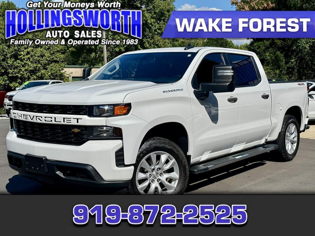 2019 Chevrolet Silverado 1500 4WD Crew Cab 147" Custom
