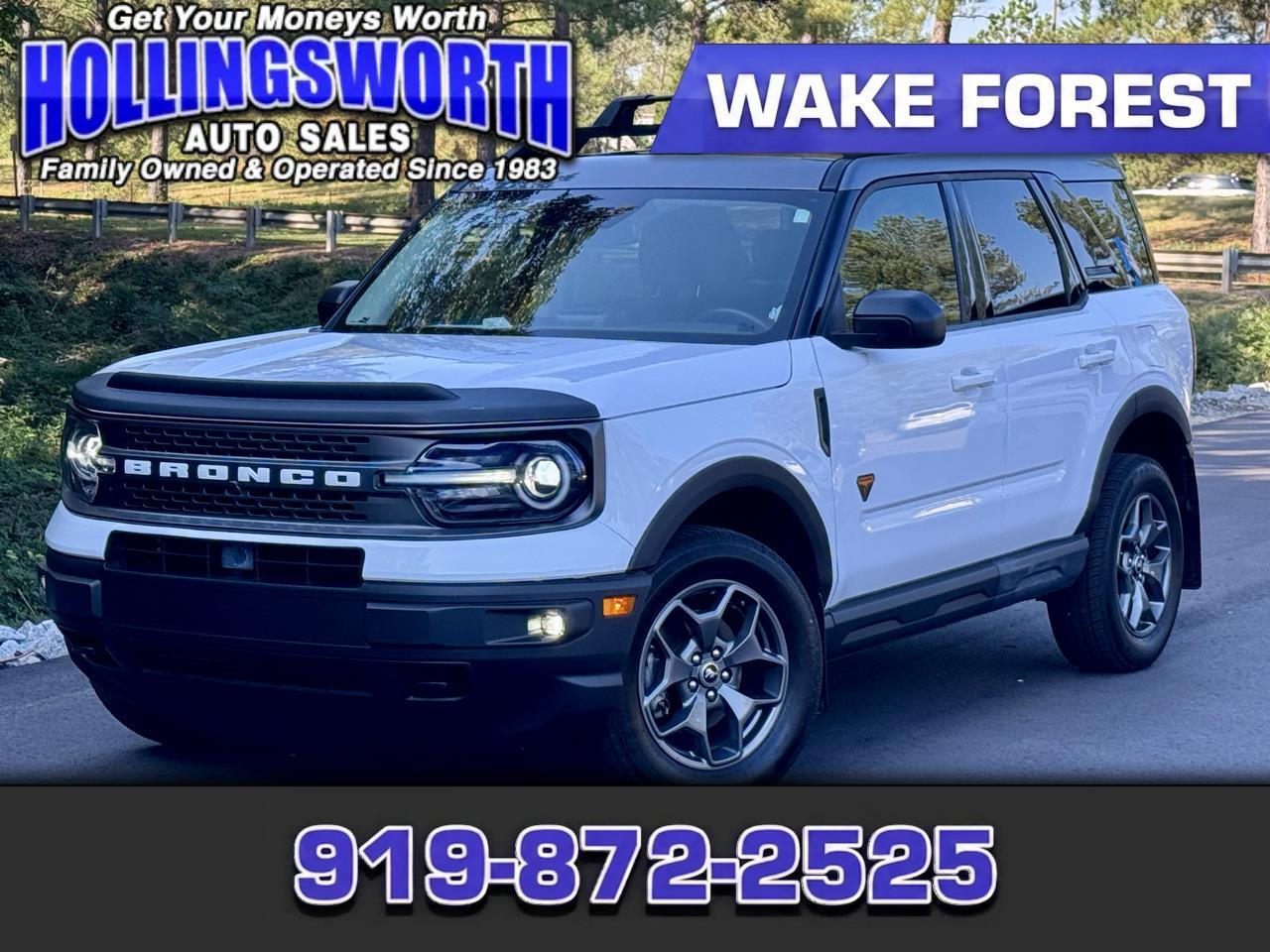 2021 Ford Bronco Sport Badlands 4x4 *Ltd Avail*