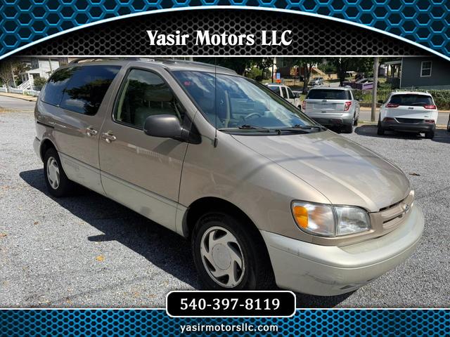 Brown (Tan) 2000 Toyota Sienna Minivan Front-Wheel Drive Automatic