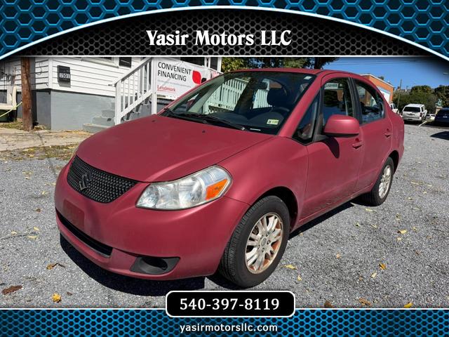 Red 2012 Suzuki SX4 Sedan Front-Wheel Drive Automatic