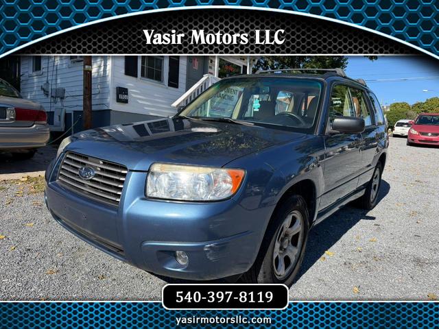 Blue 2007 Subaru Forester SUV / Crossover All-Wheel Drive Automatic