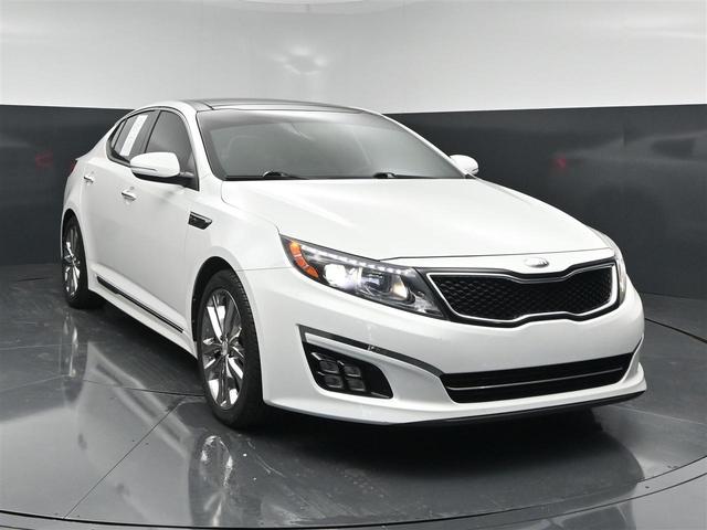 White 2014 Kia Optima Sedan Front-Wheel Drive Automatic