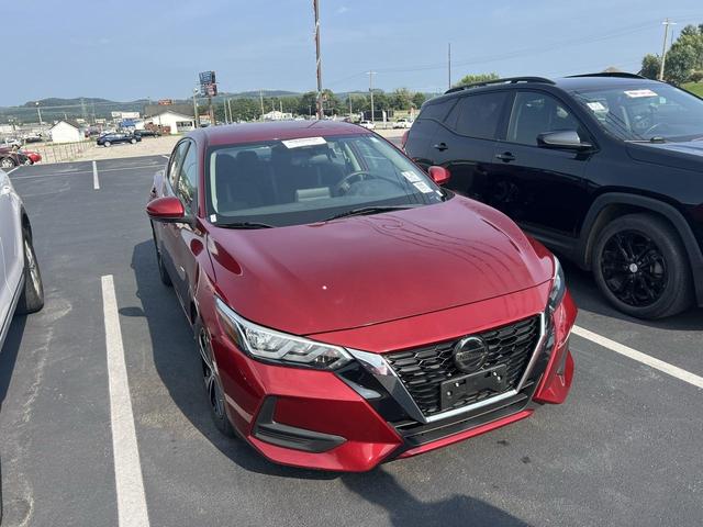 Red (Maroon) 2020 Nissan Sentra Sedan Front-Wheel Drive Automatic