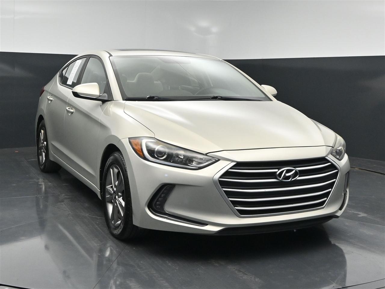 Brown (Tan) 2017 Hyundai Elantra Sedan Front-Wheel Drive Automatic