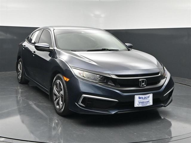 Gray 2019 Honda Civic Sedan Front-Wheel Drive Automatic