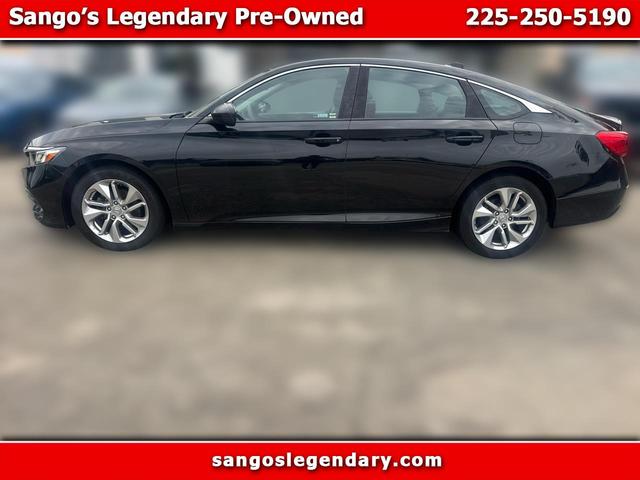 Black 2019 Honda Accord Sedan Front-Wheel Drive Continuously Variable Transmission