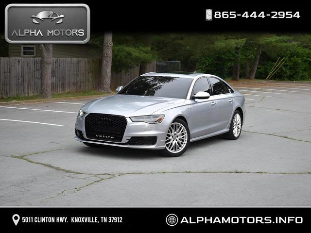 Silver 2016 Audi A6 Sedan All-Wheel Drive 8-Speed Automatic