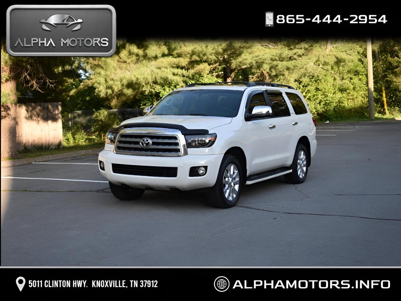 2012 Toyota Sequoia 4WD 5.7L Platinum (Natl)