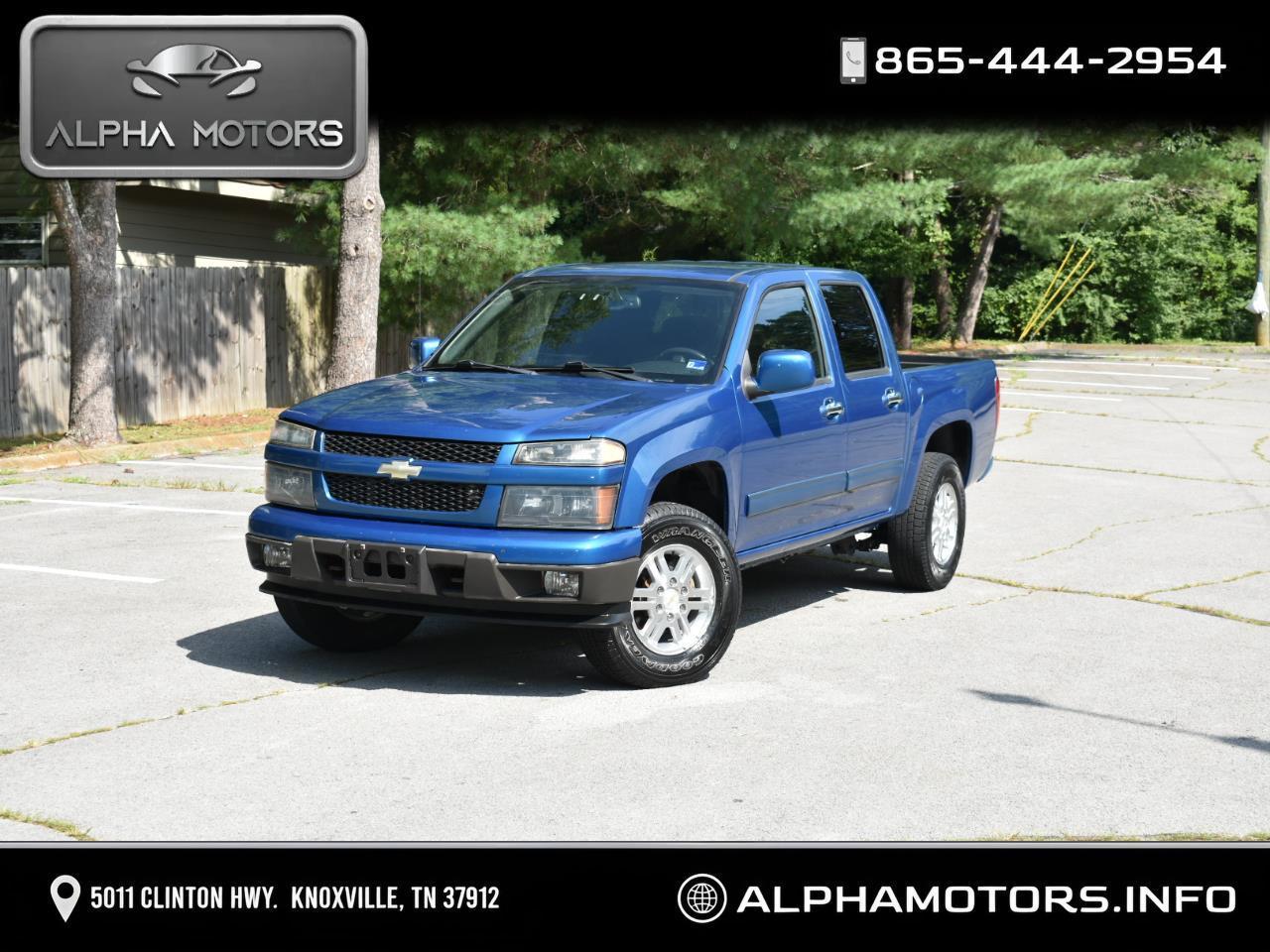 2012 Chevrolet Colorado 4WD Crew Cab LT w/1LT
