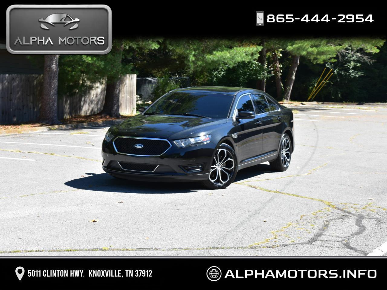 Black 2015 Ford Taurus Sedan All-Wheel Drive 6-Speed Automatic