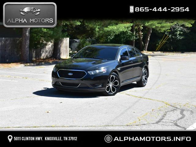 Black 2015 Ford Taurus Sedan All-Wheel Drive 6-Speed Automatic