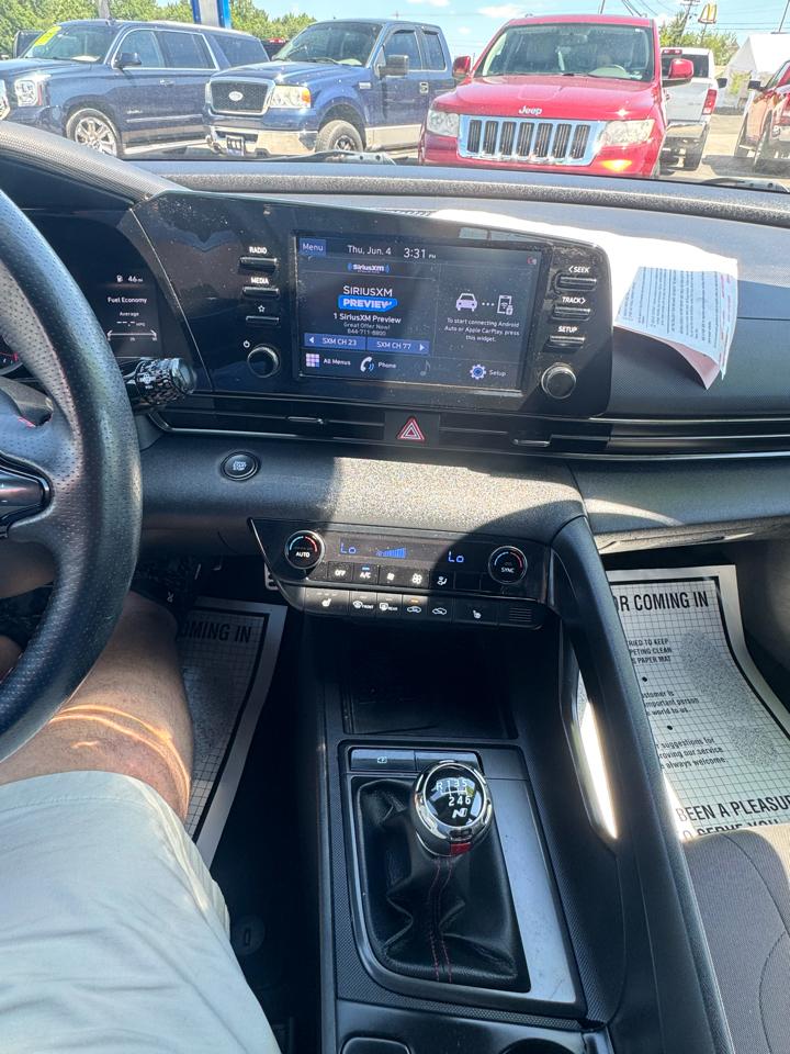Hyundai Elantra N Line Manual 2021