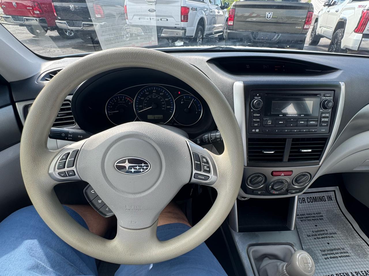 Subaru Forester 4dr Man 2.5X 2013