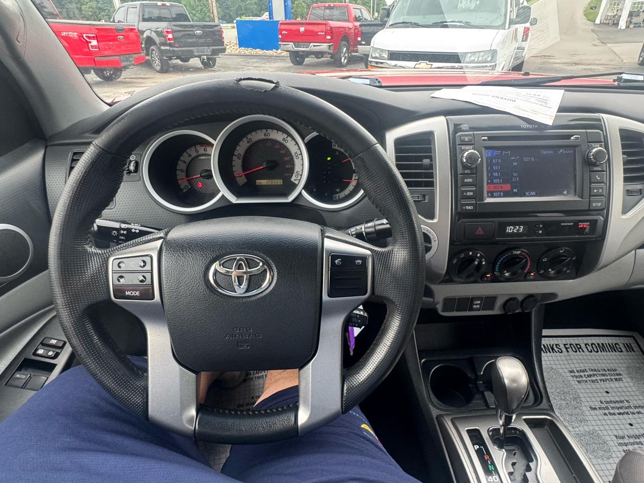 Toyota Tacoma 4WD Access Cab V6 MT (Natl) 2013