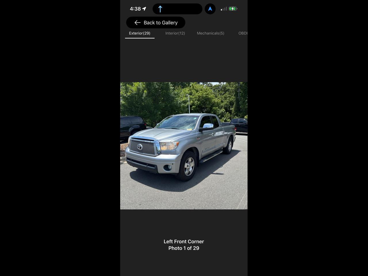 Toyota Tundra 2WD Truck Dbl 5.7L V8 6-Spd AT LTD (Natl) 2010