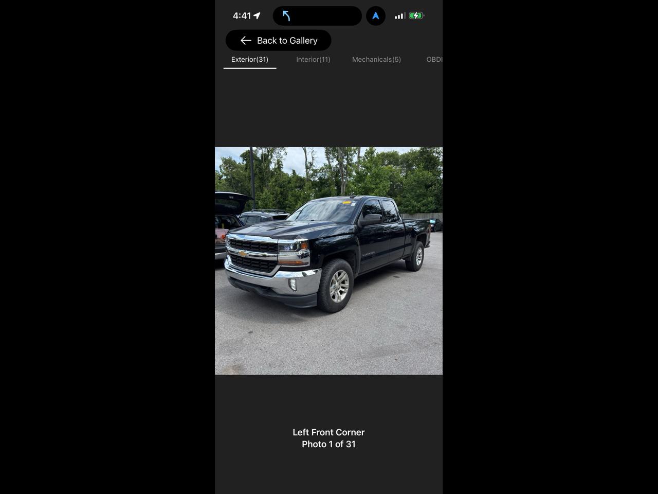 Chevrolet Silverado 1500 4WD Double Cab 143.5" LT w/1LT 2017