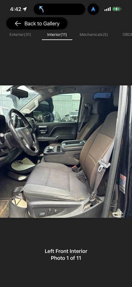Chevrolet Silverado 1500 4WD Double Cab 143.5" LT w/1LT 2017