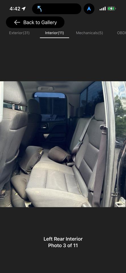 Chevrolet Silverado 1500 4WD Double Cab 143.5" LT w/1LT 2017