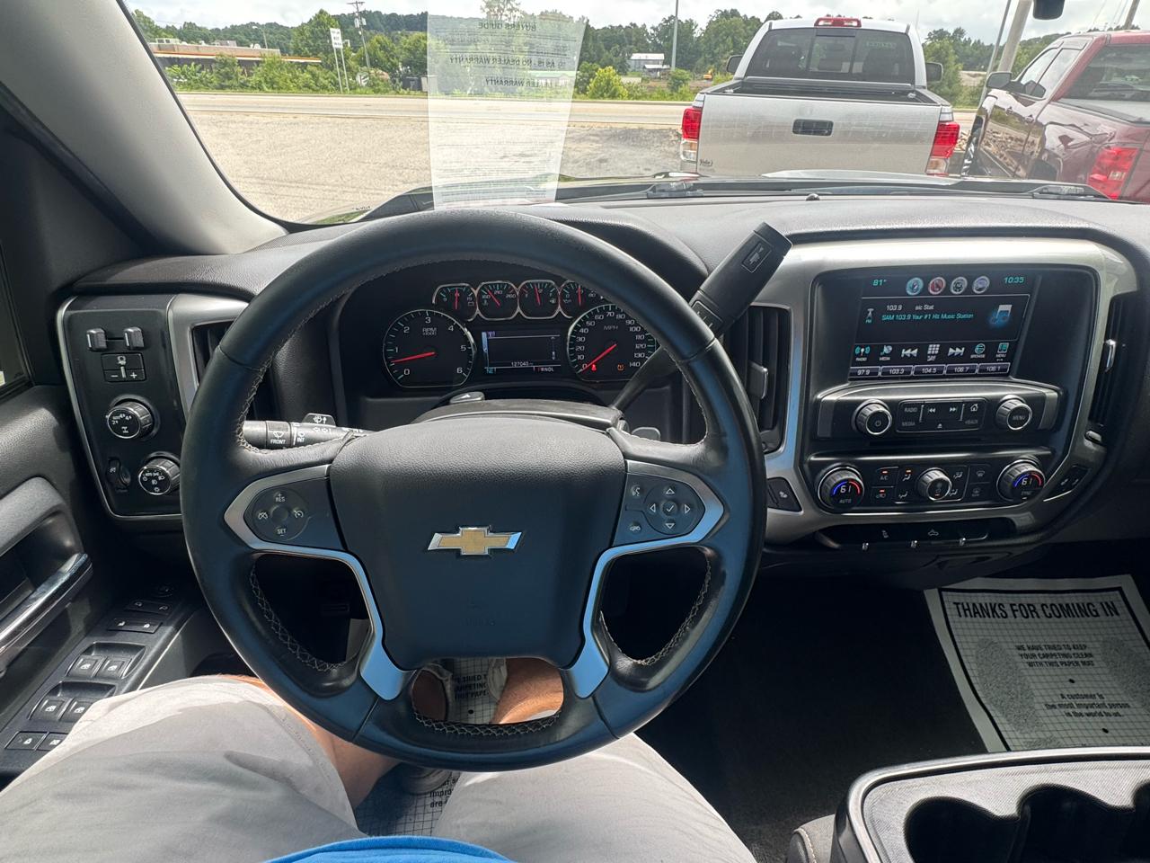 Chevrolet Silverado 1500 4WD Double Cab 143.5" LT w/1LT 2017