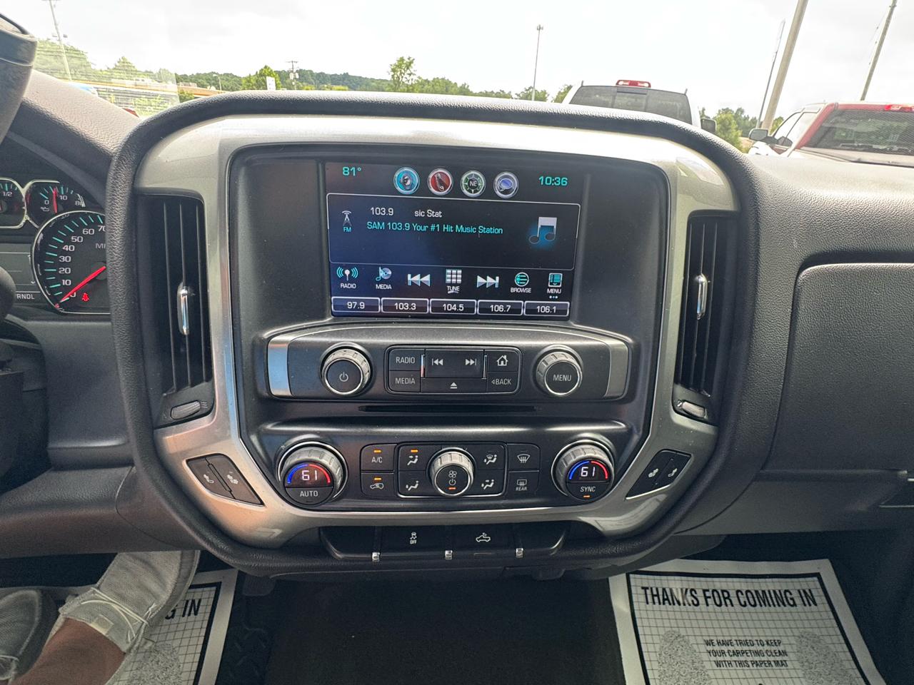 Chevrolet Silverado 1500 4WD Double Cab 143.5" LT w/1LT 2017