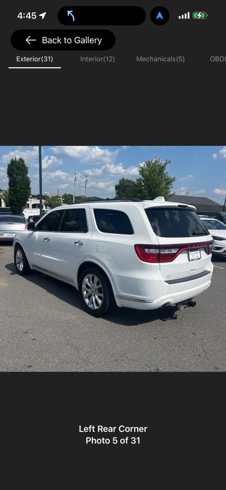 Dodge Durango Citadel RWD 2020