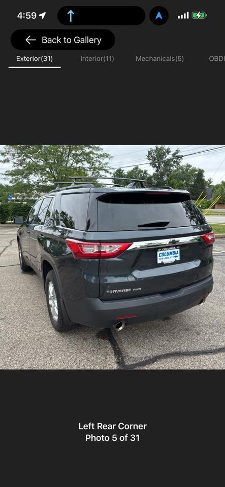 Chevrolet Traverse AWD 4dr LT Cloth w/1LT 2021