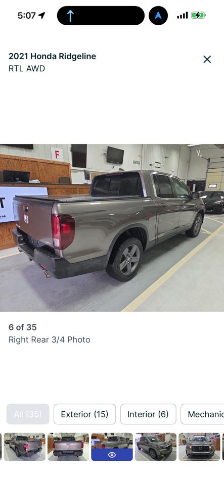Honda Ridgeline RTL AWD 2021