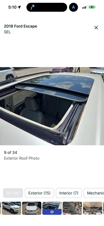 Ford Escape SEL 4WD 2018