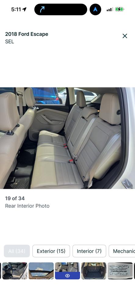 Ford Escape SEL 4WD 2018