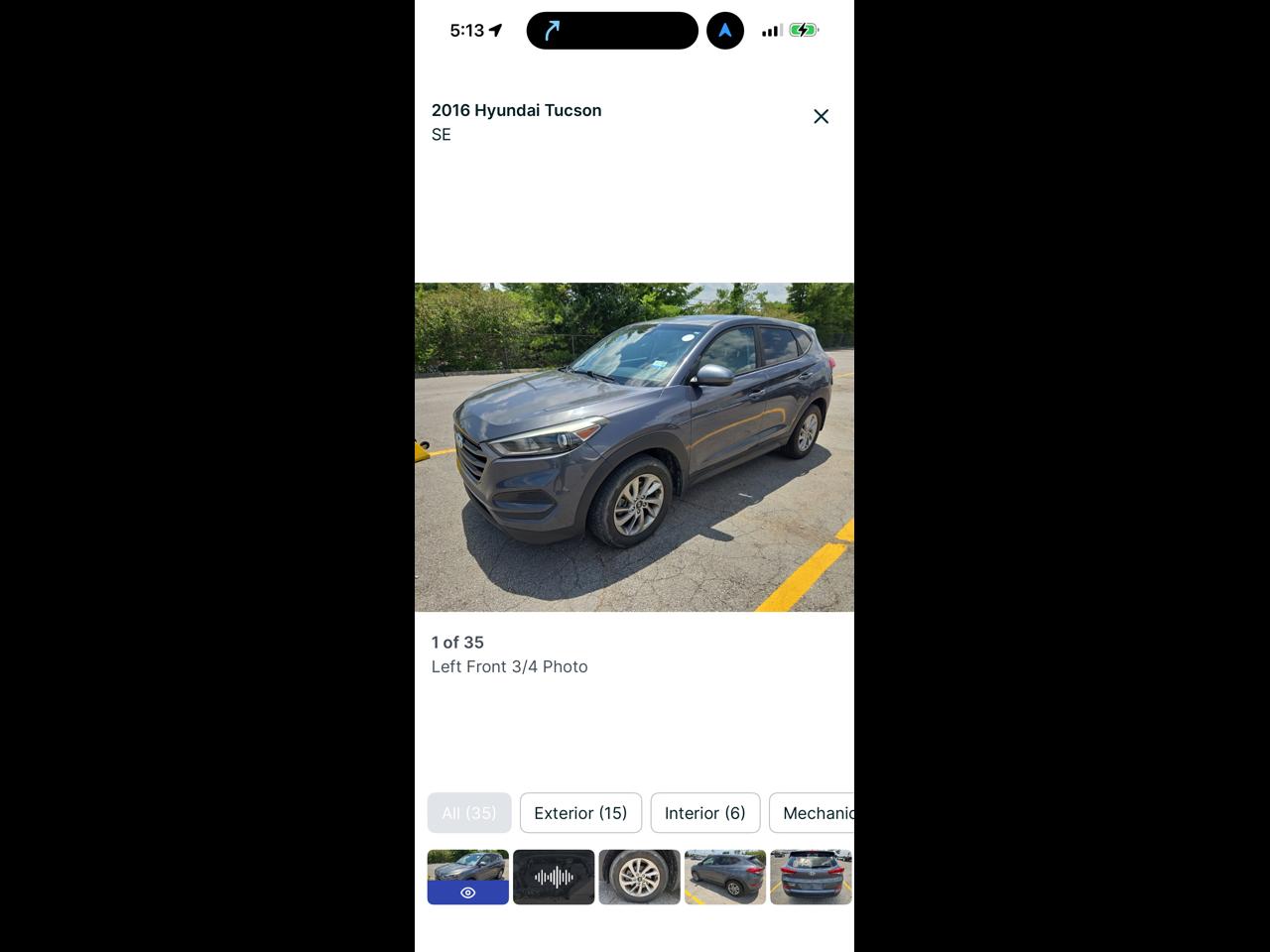 Hyundai Tucson FWD 4dr SE 2016