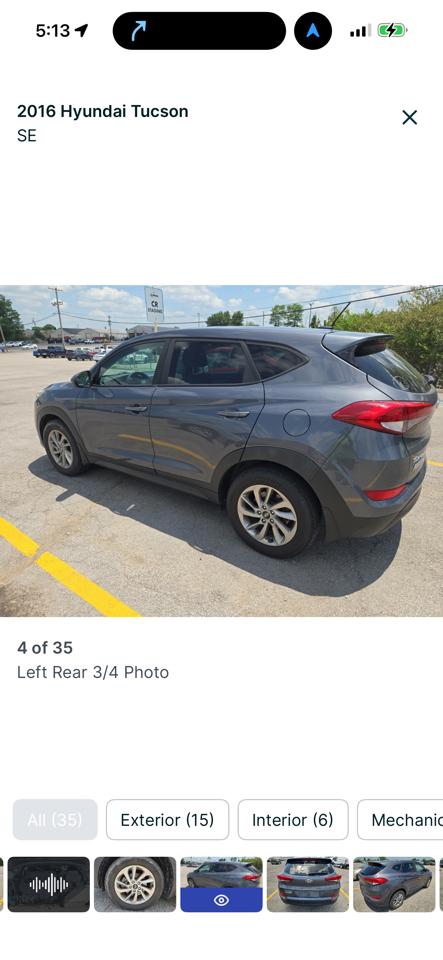 Hyundai Tucson FWD 4dr SE 2016