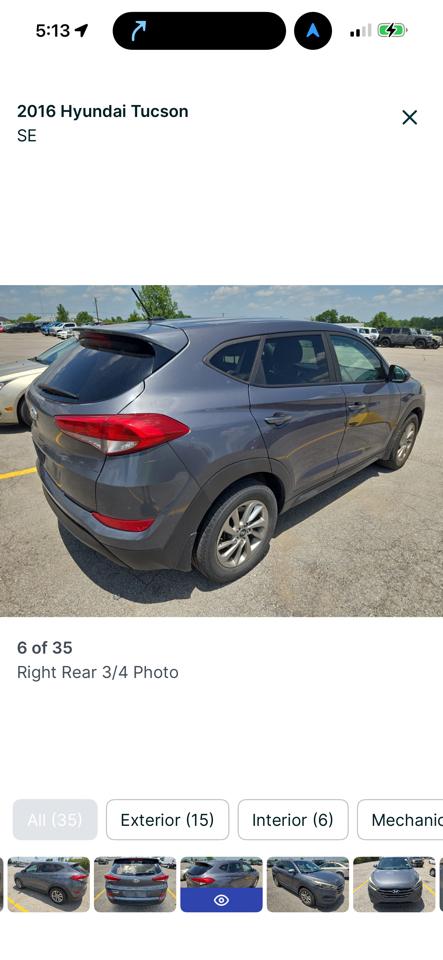 Hyundai Tucson FWD 4dr SE 2016