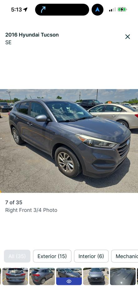 Hyundai Tucson FWD 4dr SE 2016