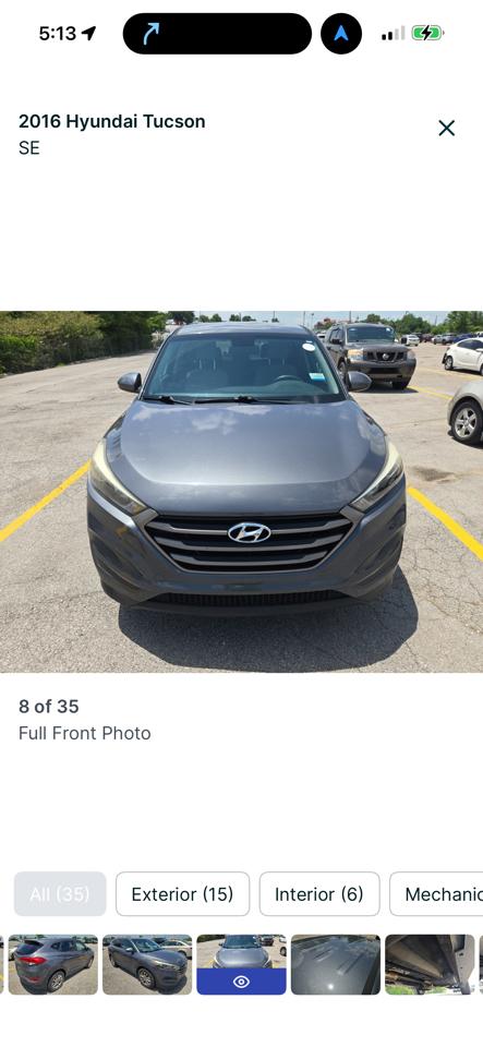 Hyundai Tucson FWD 4dr SE 2016