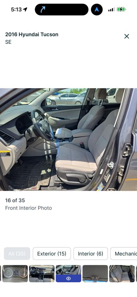 Hyundai Tucson FWD 4dr SE 2016