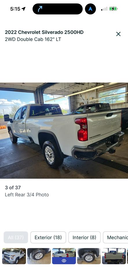 Chevrolet Silverado 2500HD 2WD Double Cab 162" LT 2022