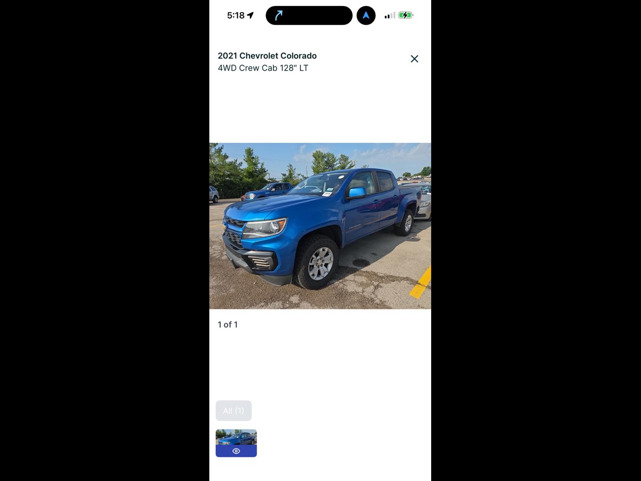 Chevrolet Colorado 4WD Crew Cab 128" LT 2021