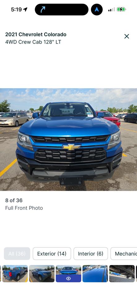 Chevrolet Colorado 4WD Crew Cab 128" LT 2021