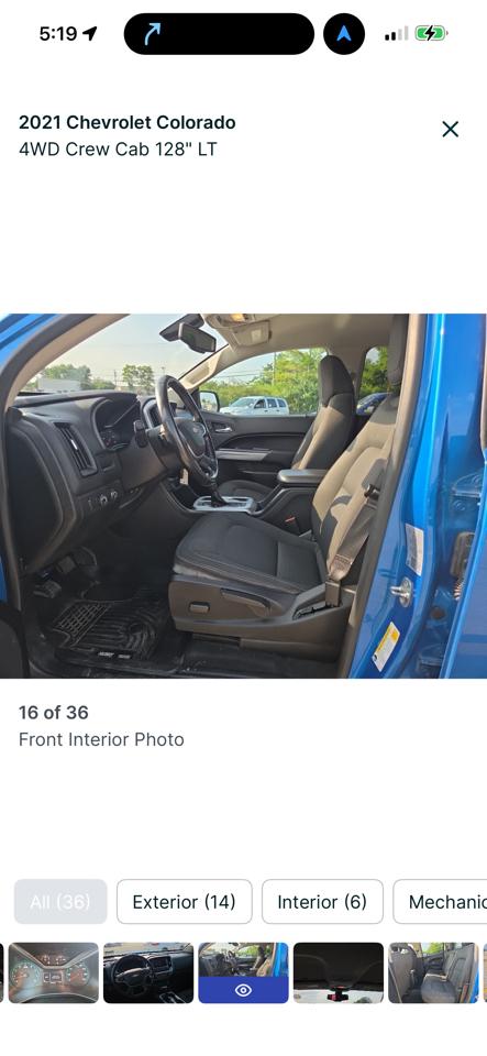 Chevrolet Colorado 4WD Crew Cab 128" LT 2021